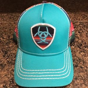 ARIAT Women’s Turquoise & Serape Cap.